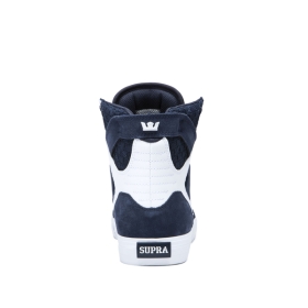 Mens Supra High Top Shoes SKYTOP Navy/Navy/white | AU-43346